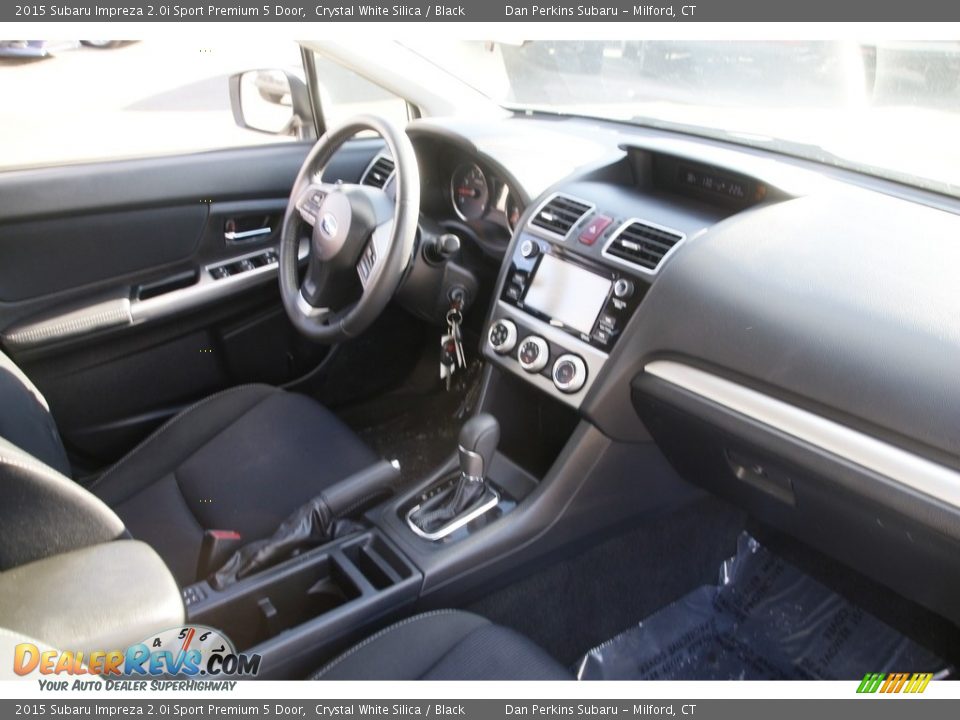 2015 Subaru Impreza 2.0i Sport Premium 5 Door Crystal White Silica / Black Photo #15