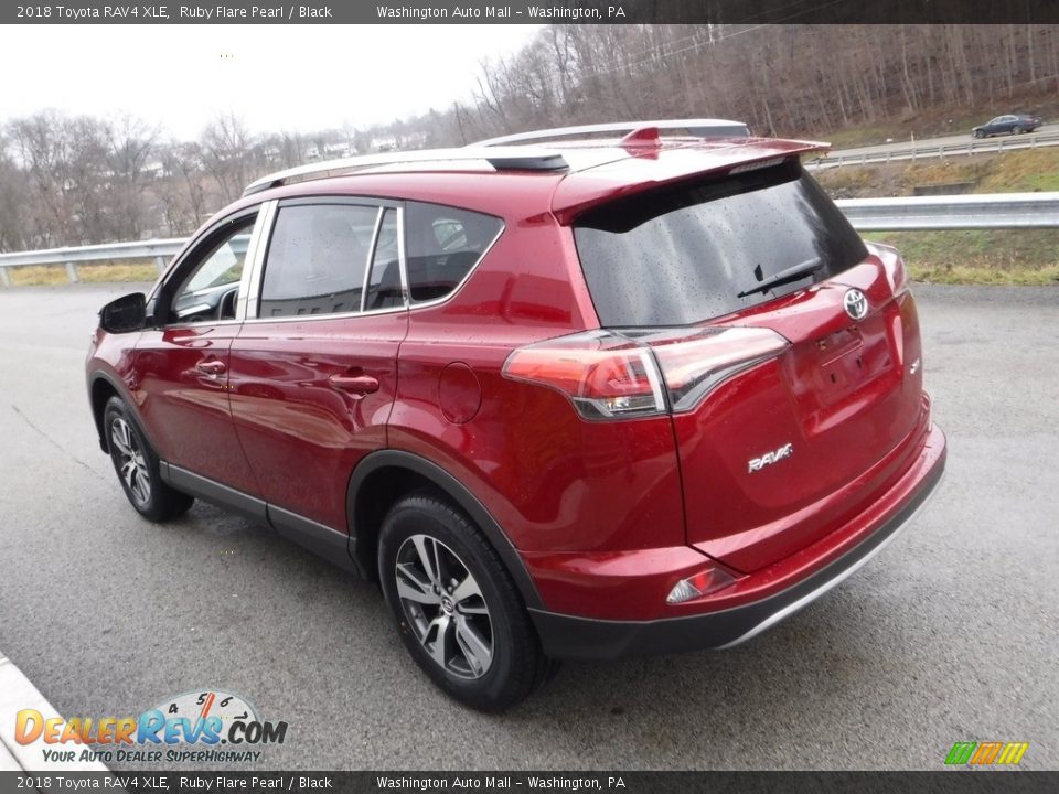 2018 Toyota RAV4 XLE Ruby Flare Pearl / Black Photo #13