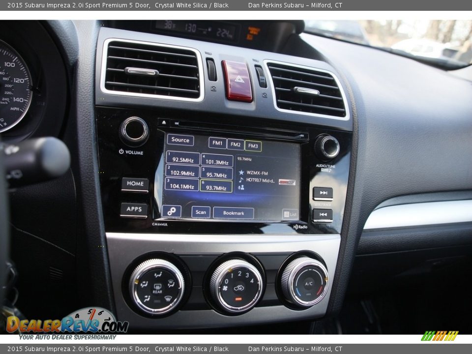 Controls of 2015 Subaru Impreza 2.0i Sport Premium 5 Door Photo #18