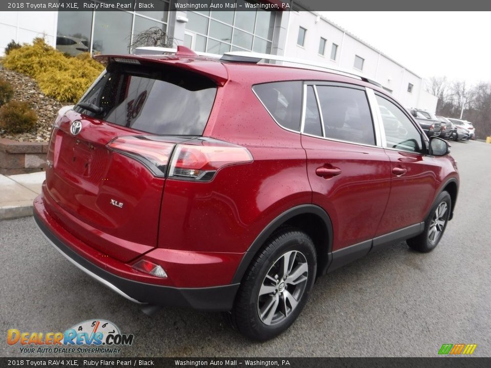 2018 Toyota RAV4 XLE Ruby Flare Pearl / Black Photo #15