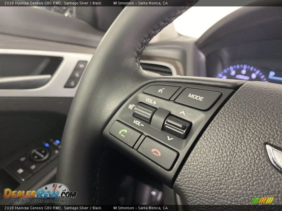 2018 Hyundai Genesis G80 RWD Steering Wheel Photo #36