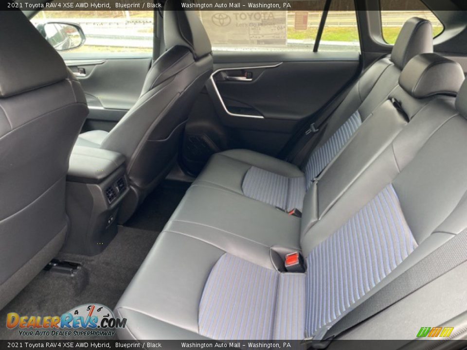 Rear Seat of 2021 Toyota RAV4 XSE AWD Hybrid Photo #30