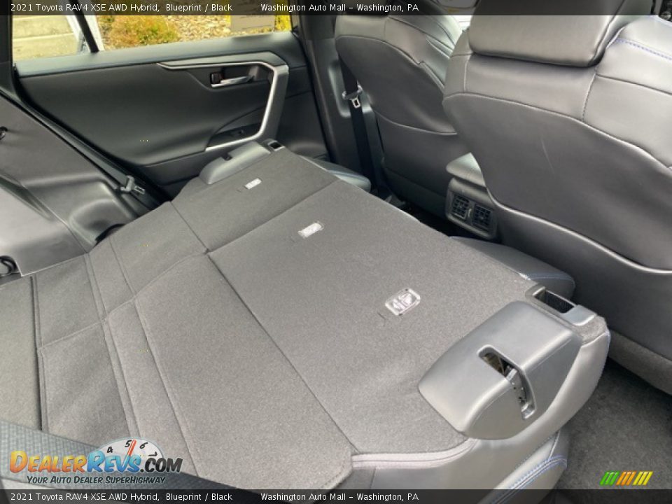 2021 Toyota RAV4 XSE AWD Hybrid Blueprint / Black Photo #34