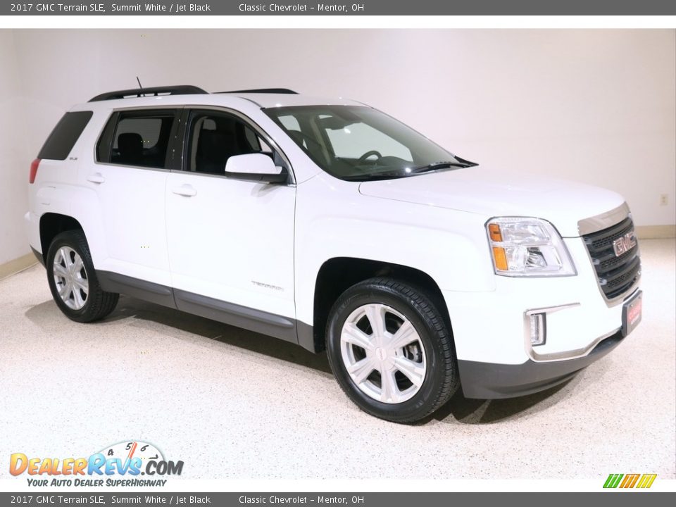 2017 GMC Terrain SLE Summit White / Jet Black Photo #1