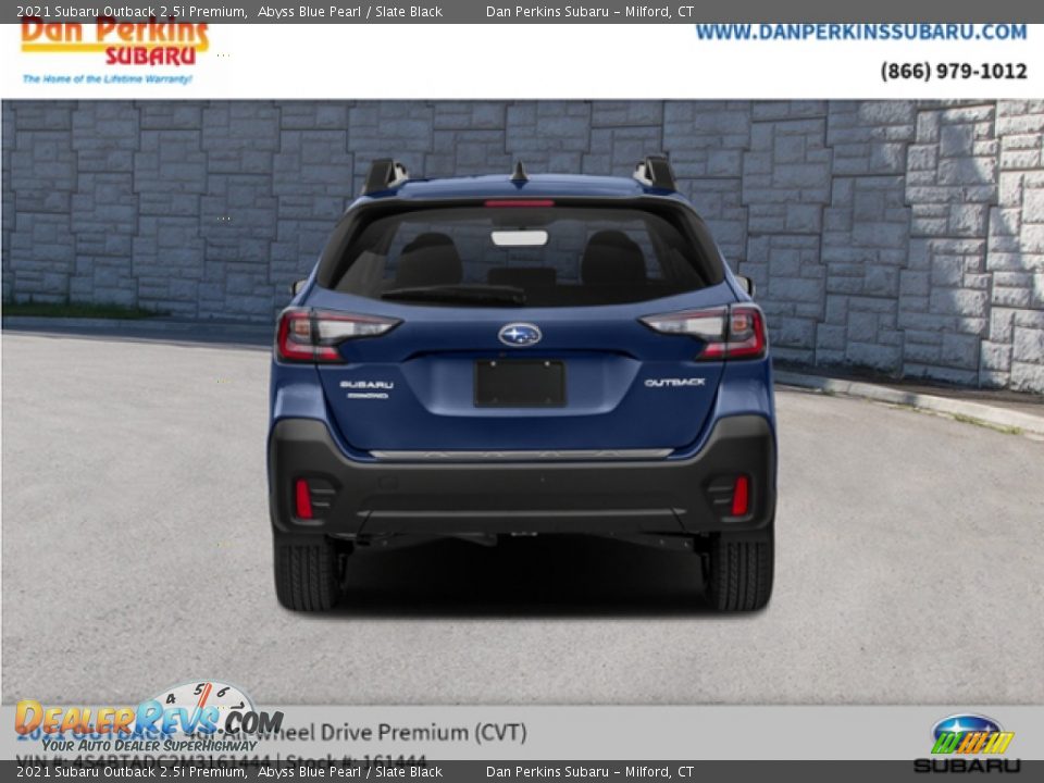 2021 Subaru Outback 2.5i Premium Abyss Blue Pearl / Slate Black Photo #8
