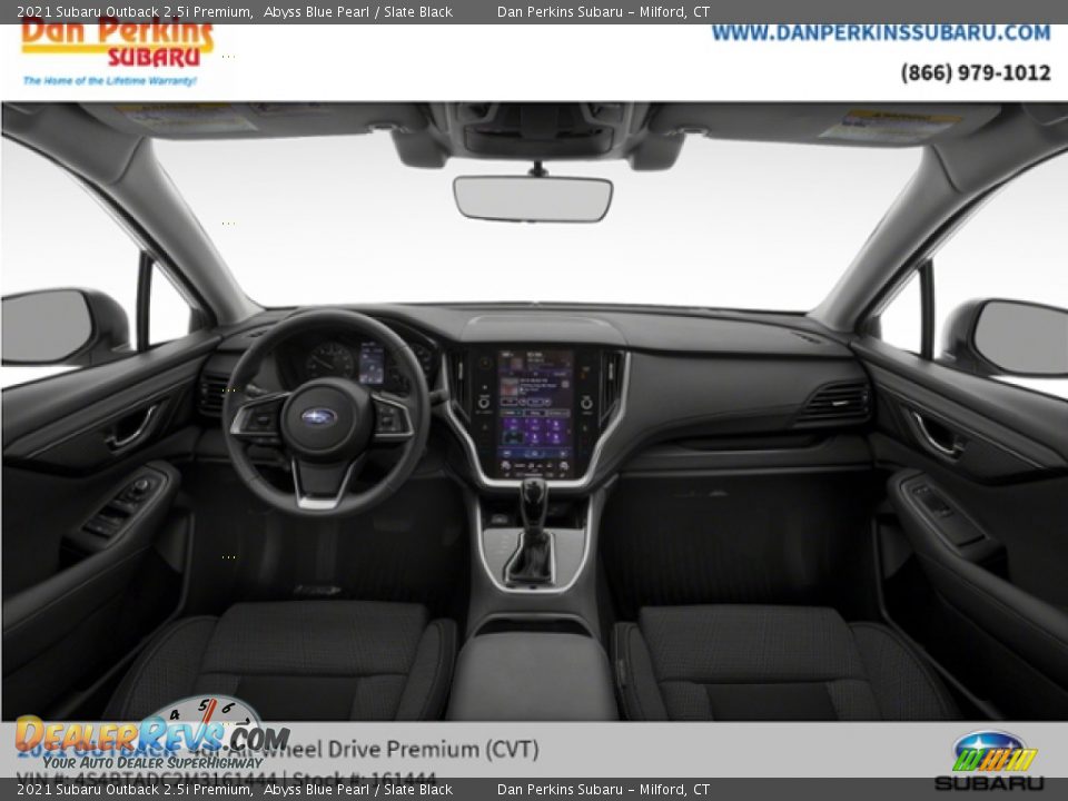 2021 Subaru Outback 2.5i Premium Abyss Blue Pearl / Slate Black Photo #10