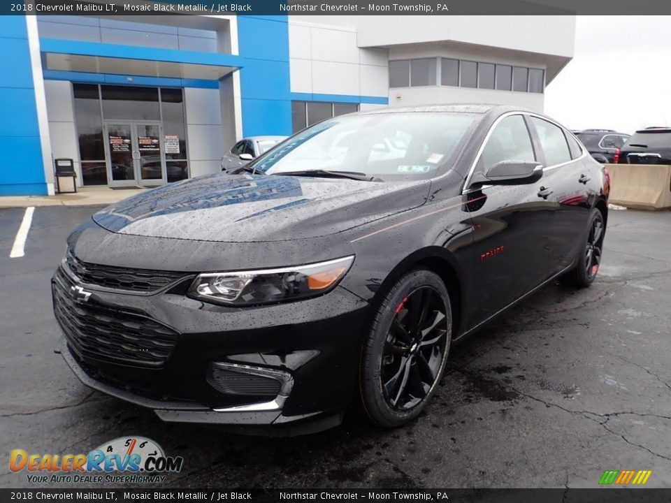 2018 Chevrolet Malibu LT Mosaic Black Metallic / Jet Black Photo #2