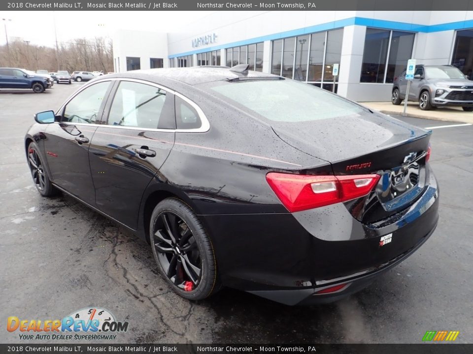 2018 Chevrolet Malibu LT Mosaic Black Metallic / Jet Black Photo #4