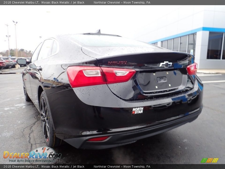 2018 Chevrolet Malibu LT Mosaic Black Metallic / Jet Black Photo #5