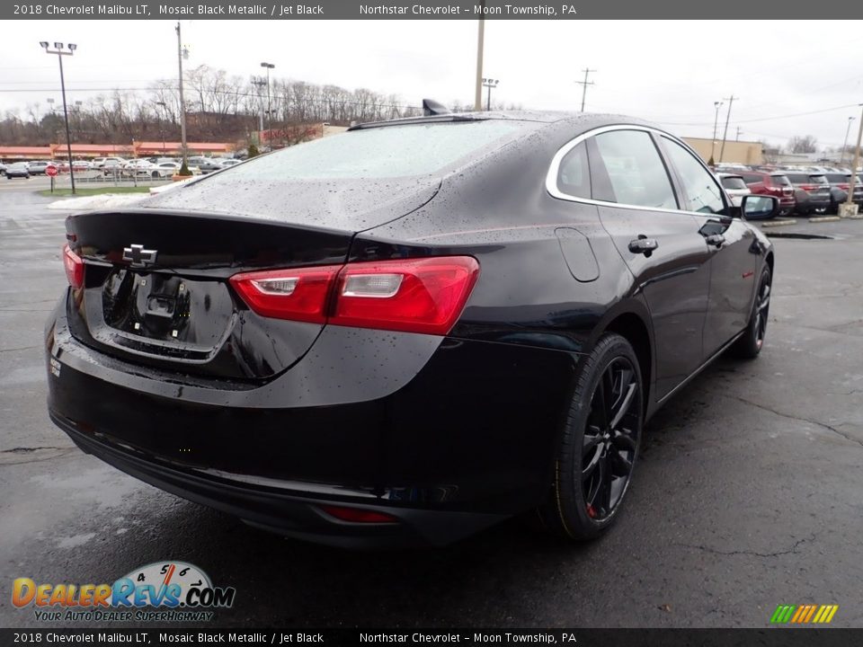 2018 Chevrolet Malibu LT Mosaic Black Metallic / Jet Black Photo #8