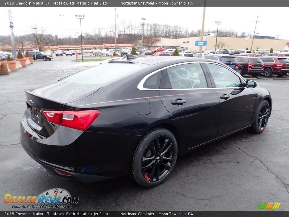 2018 Chevrolet Malibu LT Mosaic Black Metallic / Jet Black Photo #9