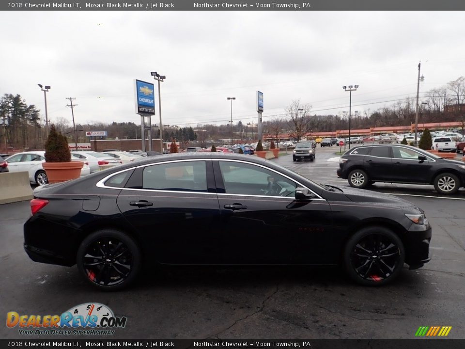 2018 Chevrolet Malibu LT Mosaic Black Metallic / Jet Black Photo #10