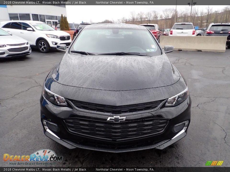 2018 Chevrolet Malibu LT Mosaic Black Metallic / Jet Black Photo #13