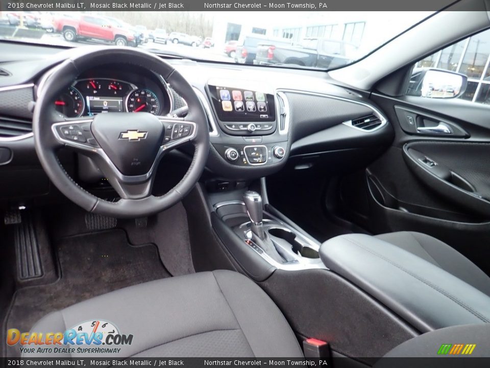 2018 Chevrolet Malibu LT Mosaic Black Metallic / Jet Black Photo #22