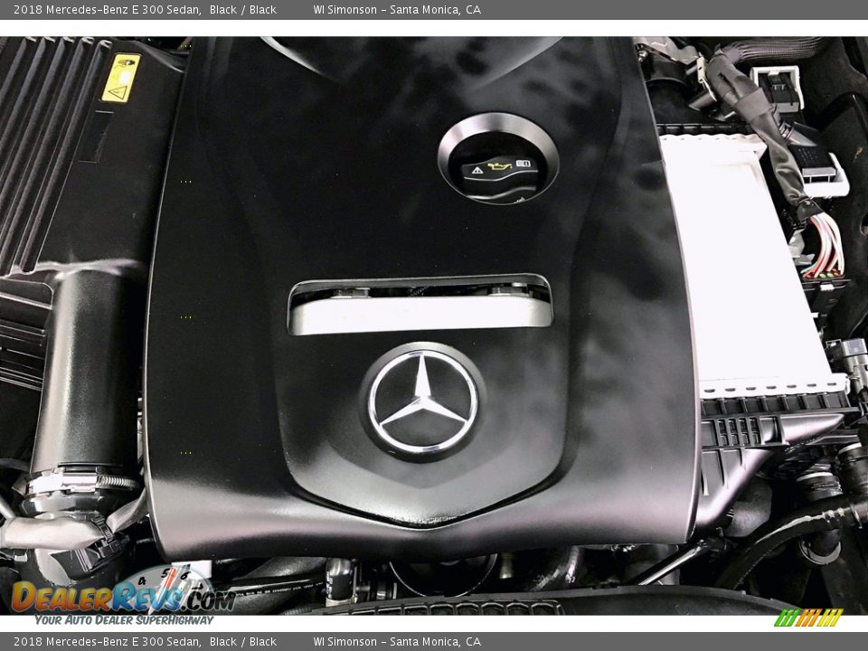 2018 Mercedes-Benz E 300 Sedan Black / Black Photo #32