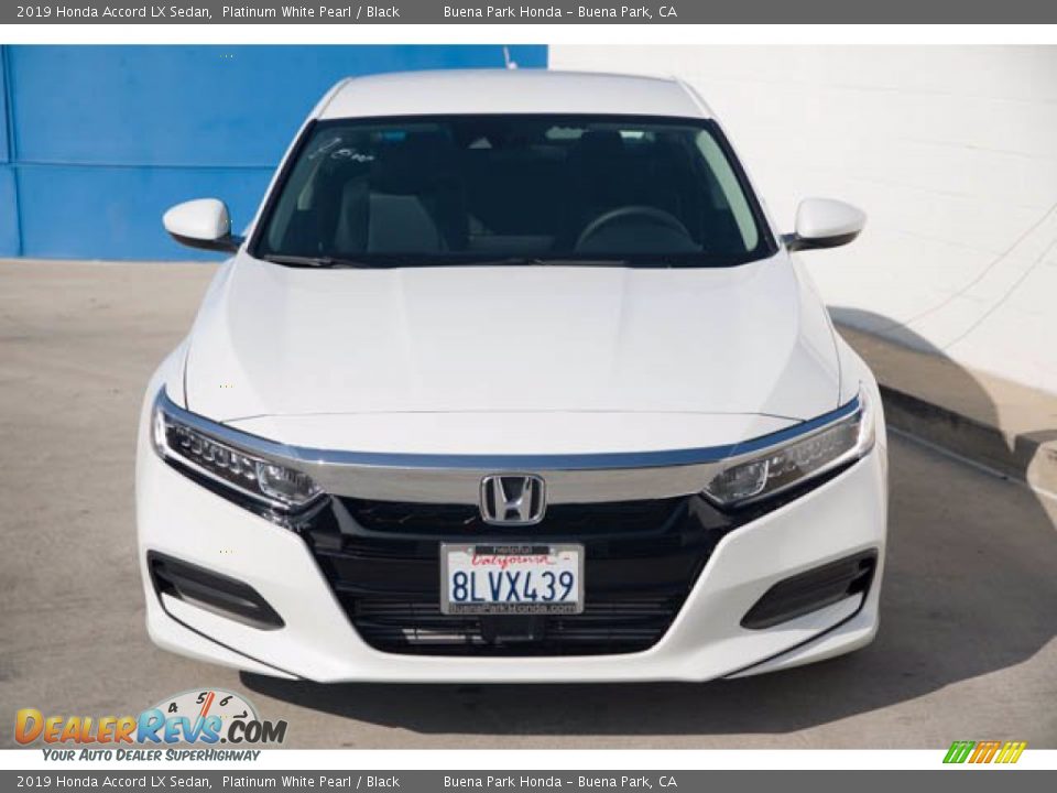 2019 Honda Accord LX Sedan Platinum White Pearl / Black Photo #7