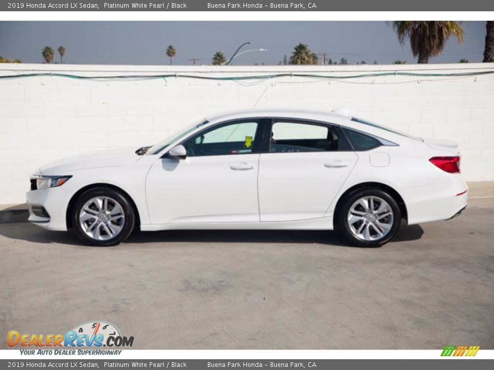 2019 Honda Accord LX Sedan Platinum White Pearl / Black Photo #10