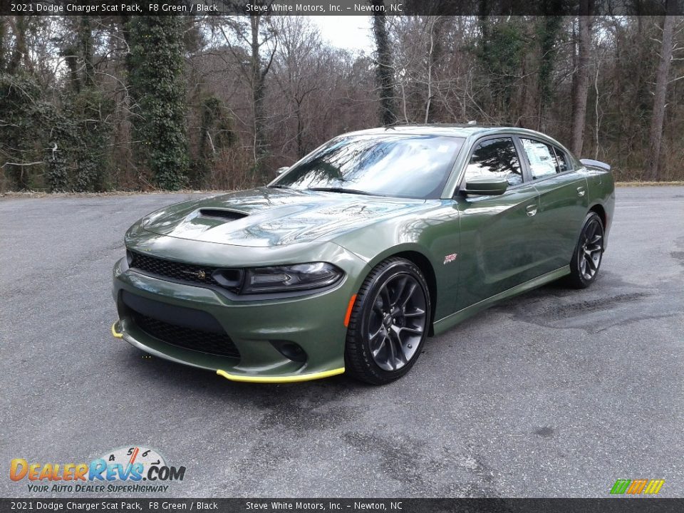 2021 Dodge Charger Scat Pack F8 Green / Black Photo #2
