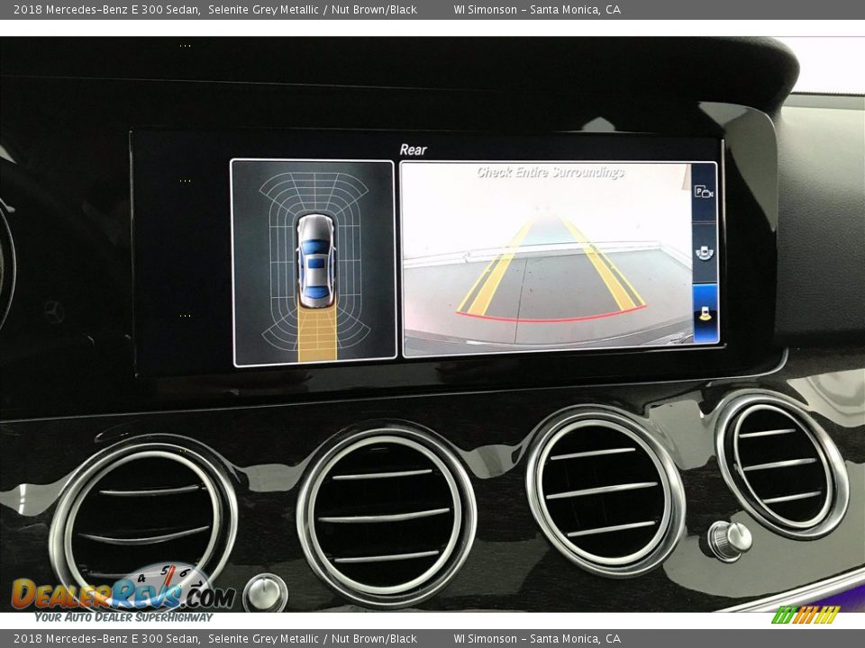 2018 Mercedes-Benz E 300 Sedan Selenite Grey Metallic / Nut Brown/Black Photo #23