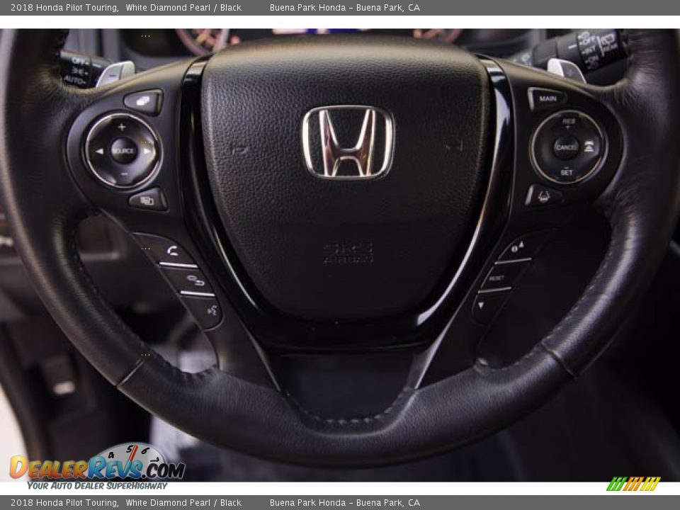 2018 Honda Pilot Touring Steering Wheel Photo #13