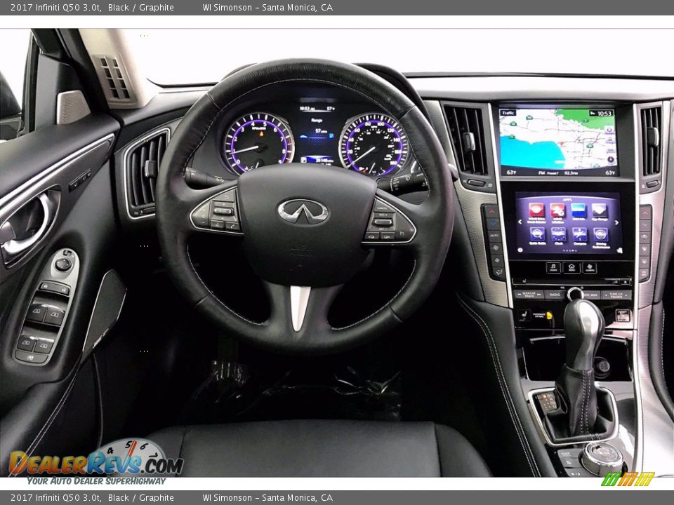 Dashboard of 2017 Infiniti Q50 3.0t Photo #4