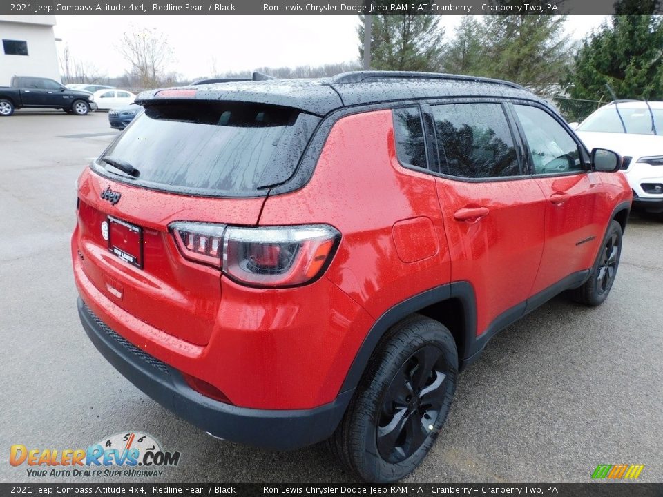 2021 Jeep Compass Altitude 4x4 Redline Pearl / Black Photo #5