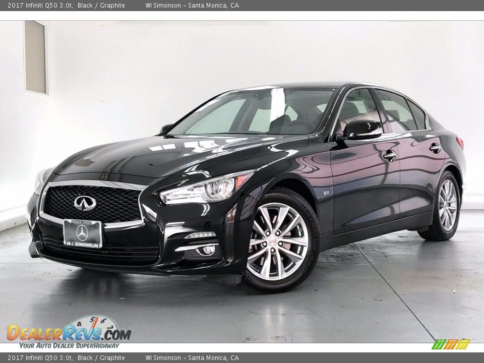 Black 2017 Infiniti Q50 3.0t Photo #12