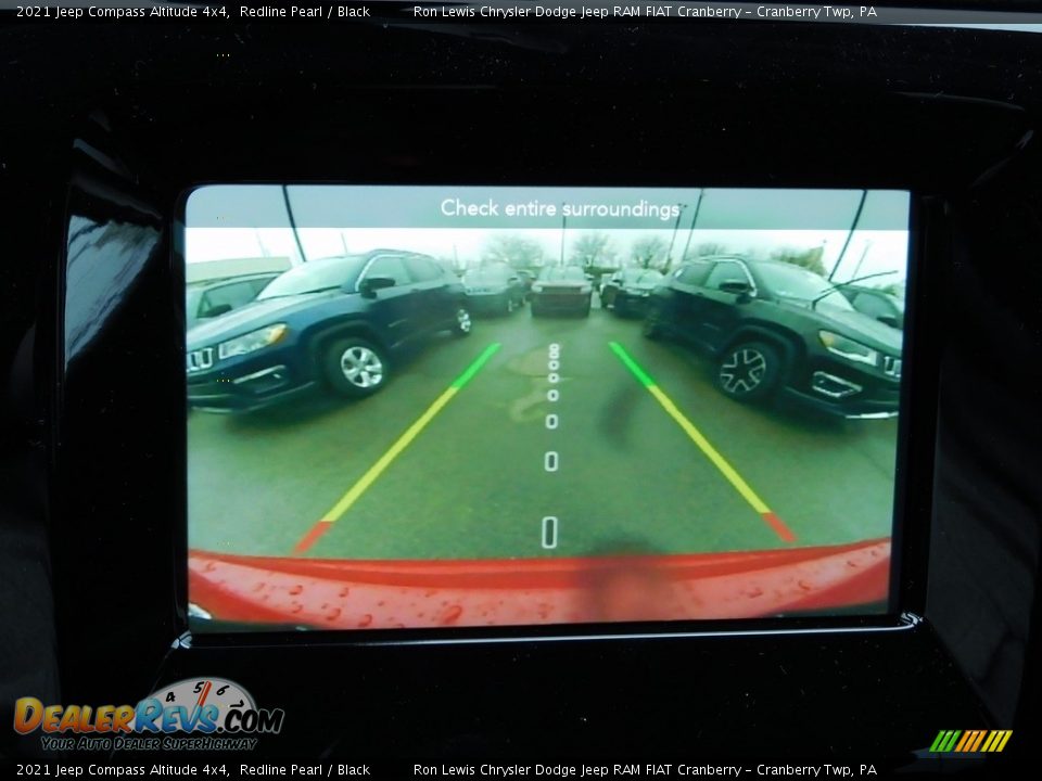 2021 Jeep Compass Altitude 4x4 Redline Pearl / Black Photo #17