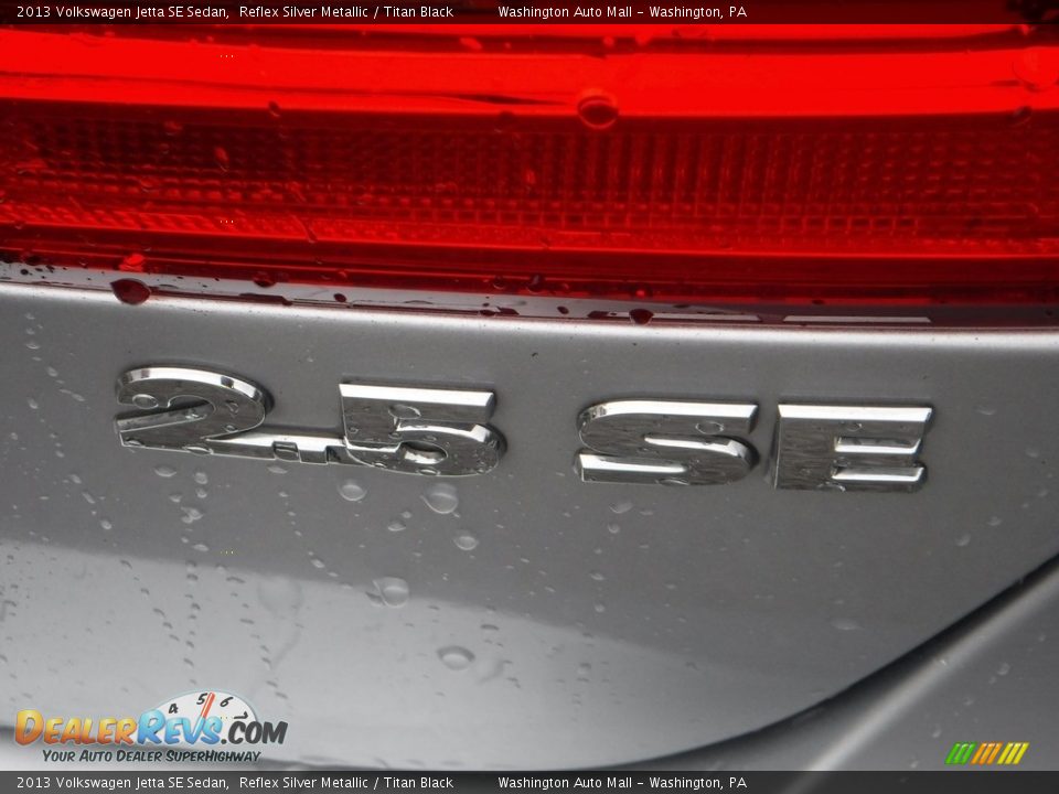 2013 Volkswagen Jetta SE Sedan Reflex Silver Metallic / Titan Black Photo #15