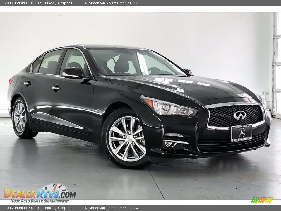 Front 3/4 View of 2017 Infiniti Q50 3.0t Photo #34