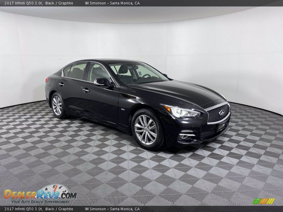 Black 2017 Infiniti Q50 3.0t Photo #1