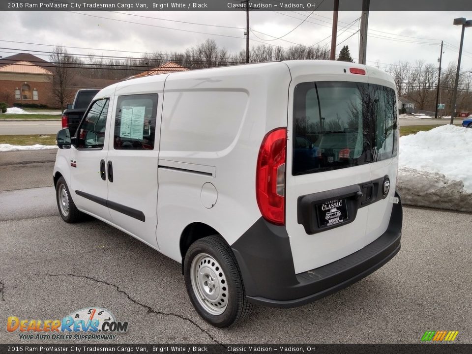 2016 Ram ProMaster City Tradesman Cargo Van Bright White / Black Photo #6