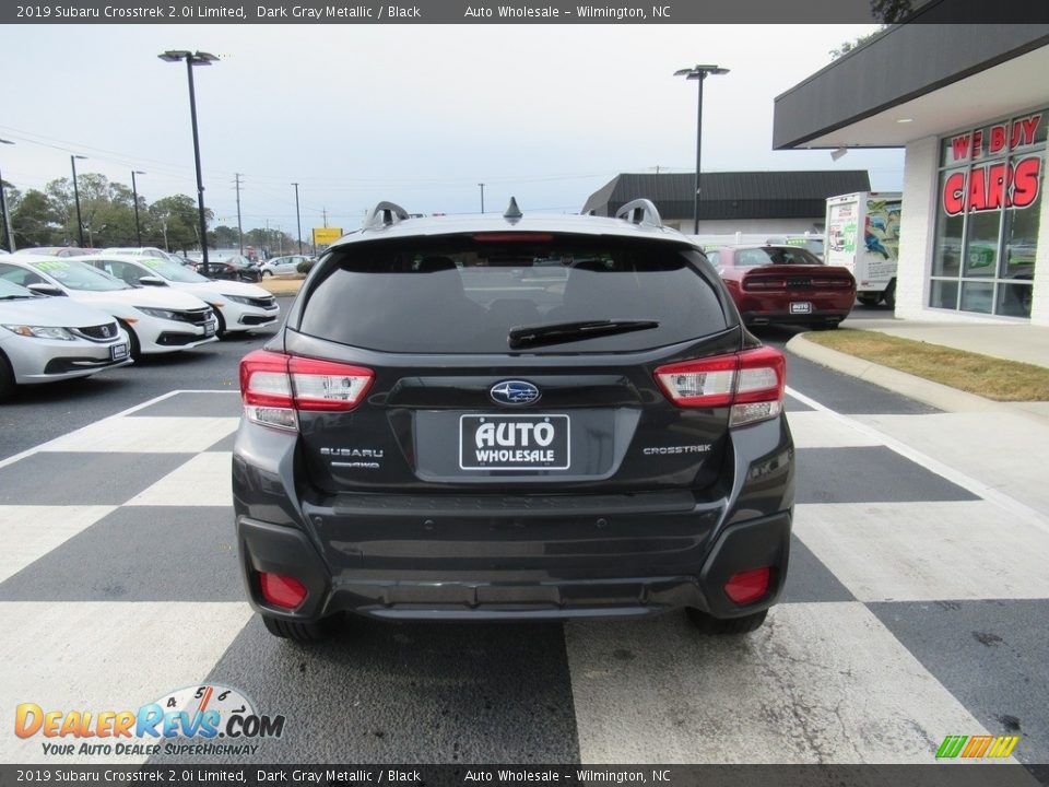 2019 Subaru Crosstrek 2.0i Limited Dark Gray Metallic / Black Photo #4