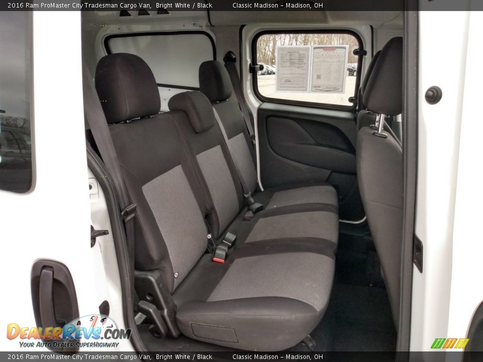 2016 Ram ProMaster City Tradesman Cargo Van Bright White / Black Photo #14