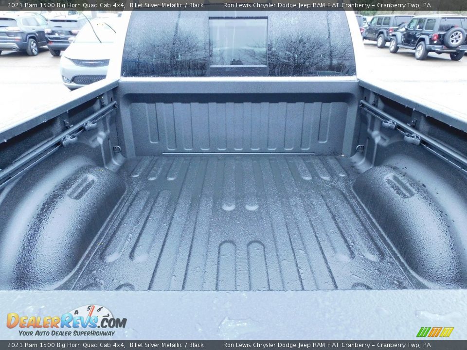 2021 Ram 1500 Big Horn Quad Cab 4x4 Billet Silver Metallic / Black Photo #7