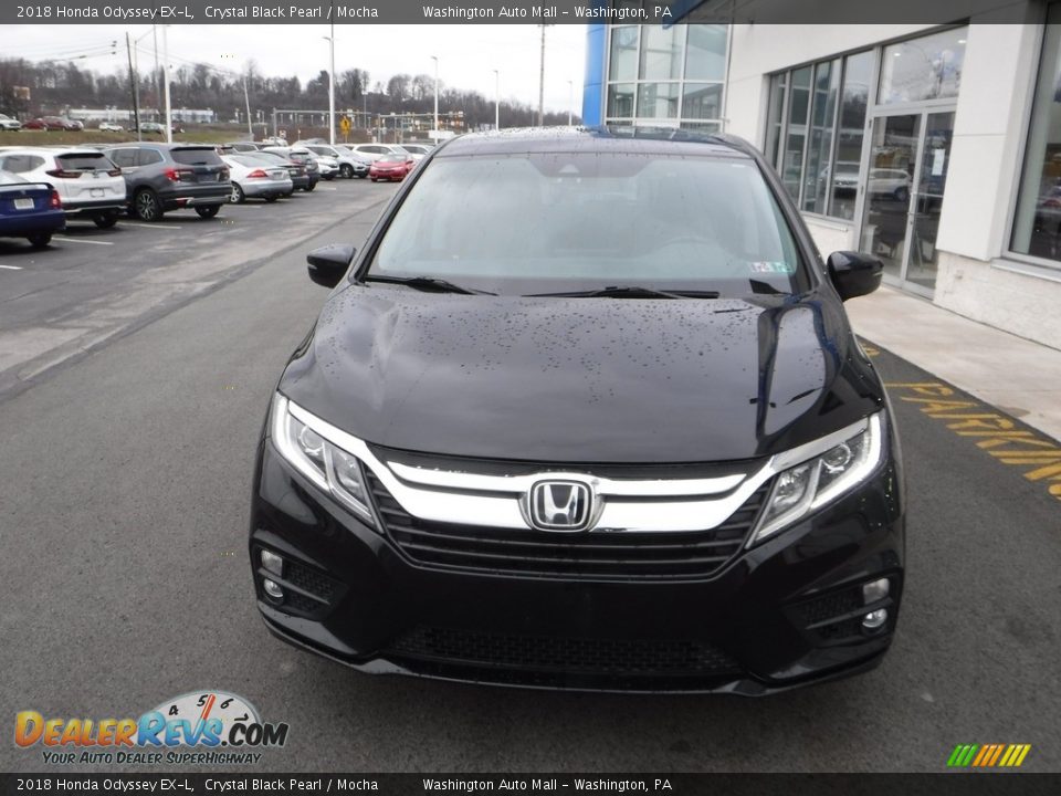 2018 Honda Odyssey EX-L Crystal Black Pearl / Mocha Photo #4