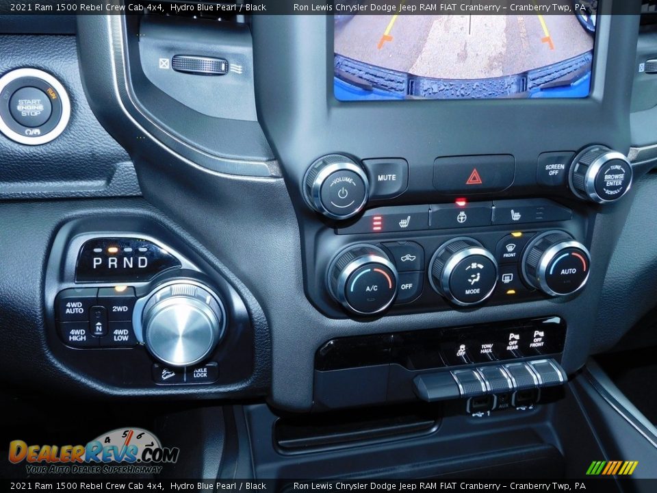 Controls of 2021 Ram 1500 Rebel Crew Cab 4x4 Photo #18