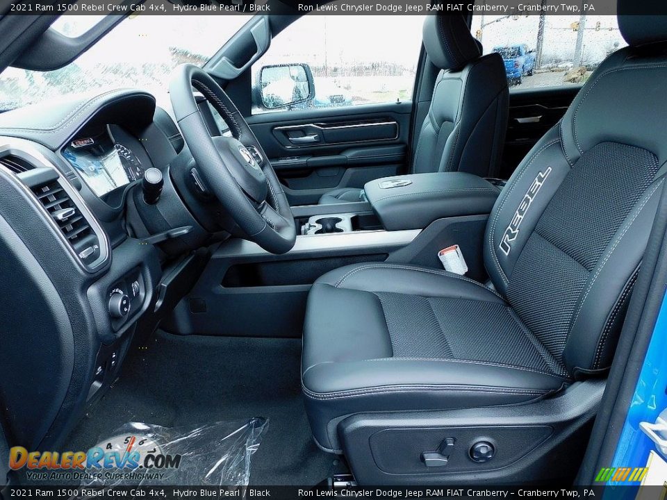 Front Seat of 2021 Ram 1500 Rebel Crew Cab 4x4 Photo #11