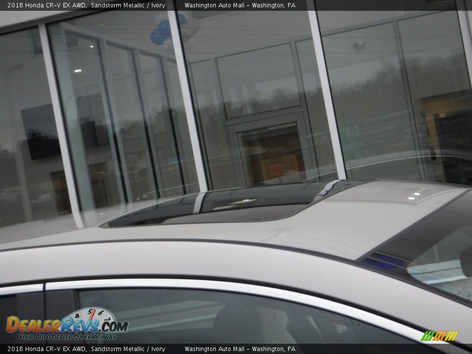 2018 Honda CR-V EX AWD Sandstorm Metallic / Ivory Photo #3