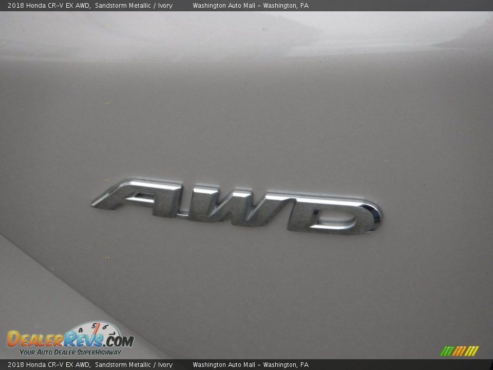 2018 Honda CR-V EX AWD Sandstorm Metallic / Ivory Photo #10