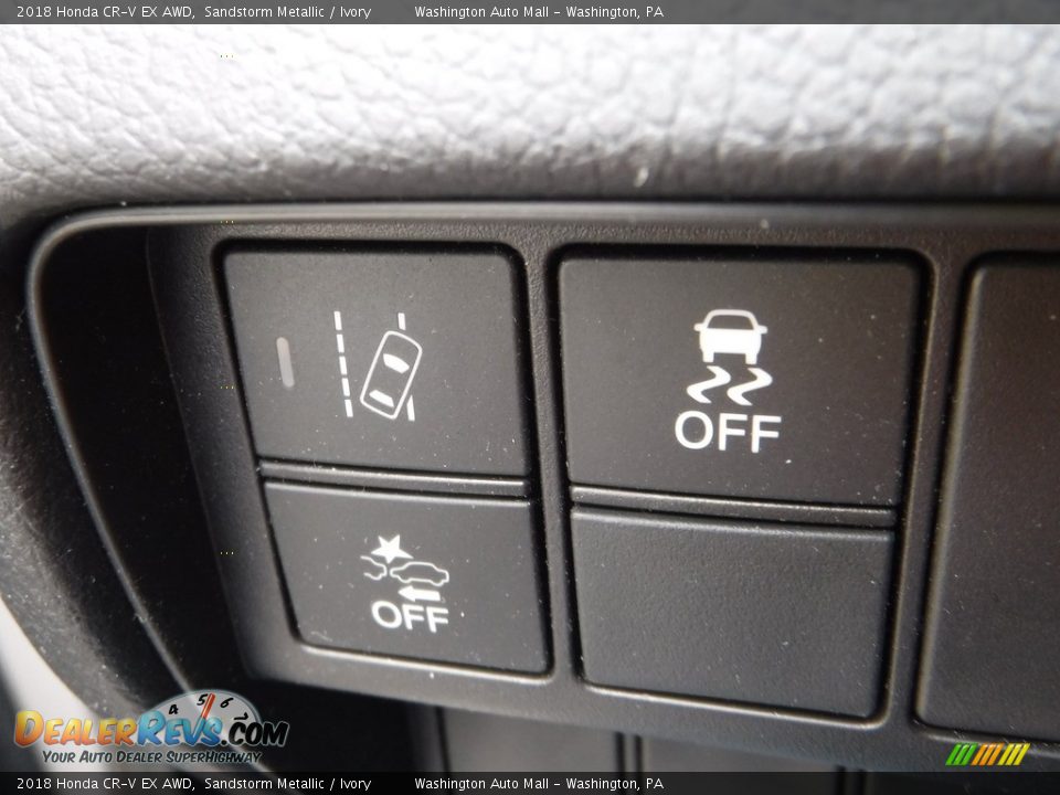 2018 Honda CR-V EX AWD Sandstorm Metallic / Ivory Photo #16