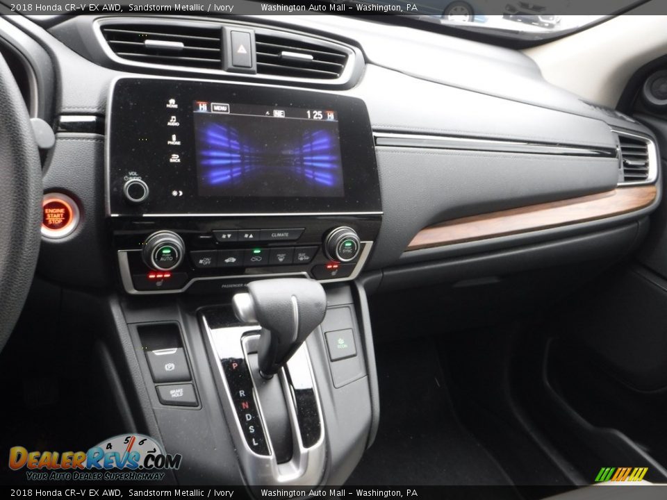 2018 Honda CR-V EX AWD Sandstorm Metallic / Ivory Photo #18