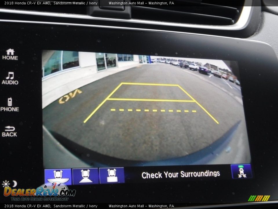 2018 Honda CR-V EX AWD Sandstorm Metallic / Ivory Photo #20
