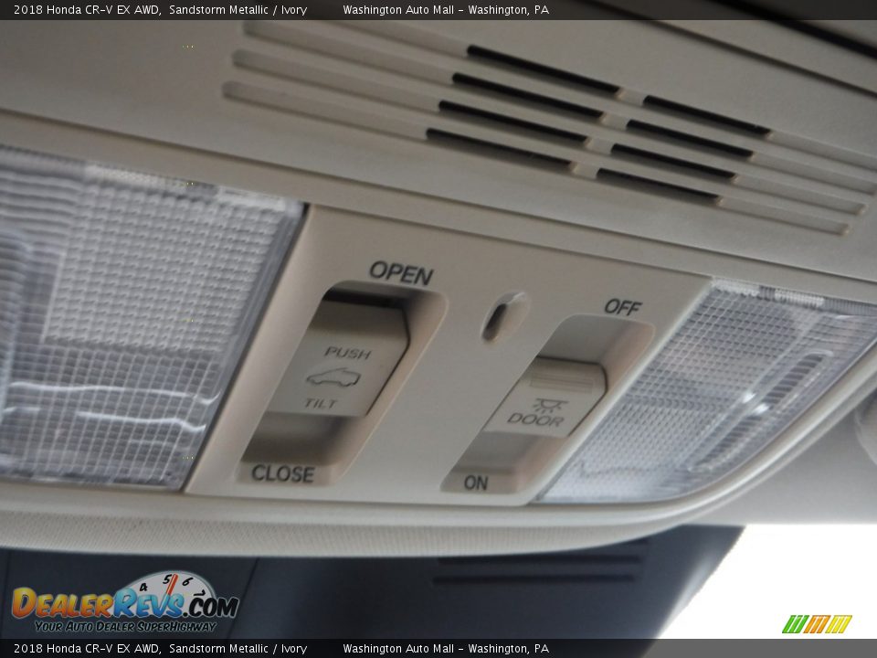 2018 Honda CR-V EX AWD Sandstorm Metallic / Ivory Photo #22