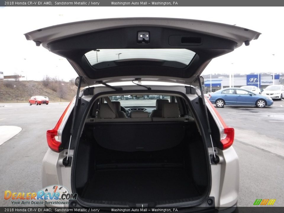 2018 Honda CR-V EX AWD Sandstorm Metallic / Ivory Photo #24