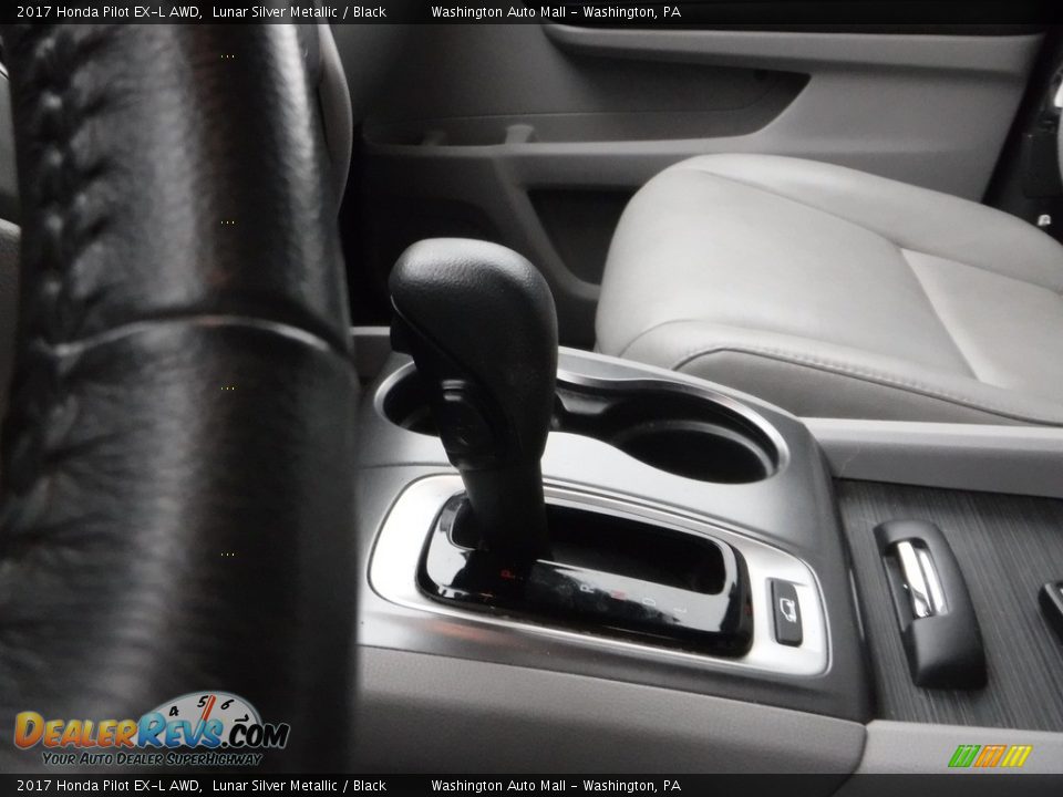 2017 Honda Pilot EX-L AWD Lunar Silver Metallic / Black Photo #17