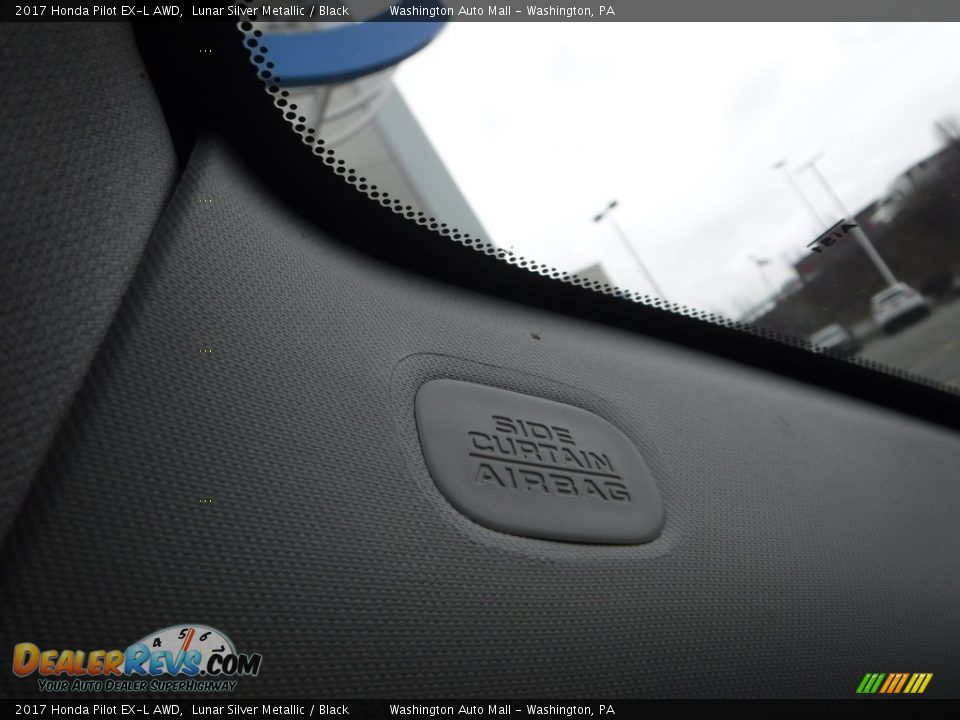 2017 Honda Pilot EX-L AWD Lunar Silver Metallic / Black Photo #22