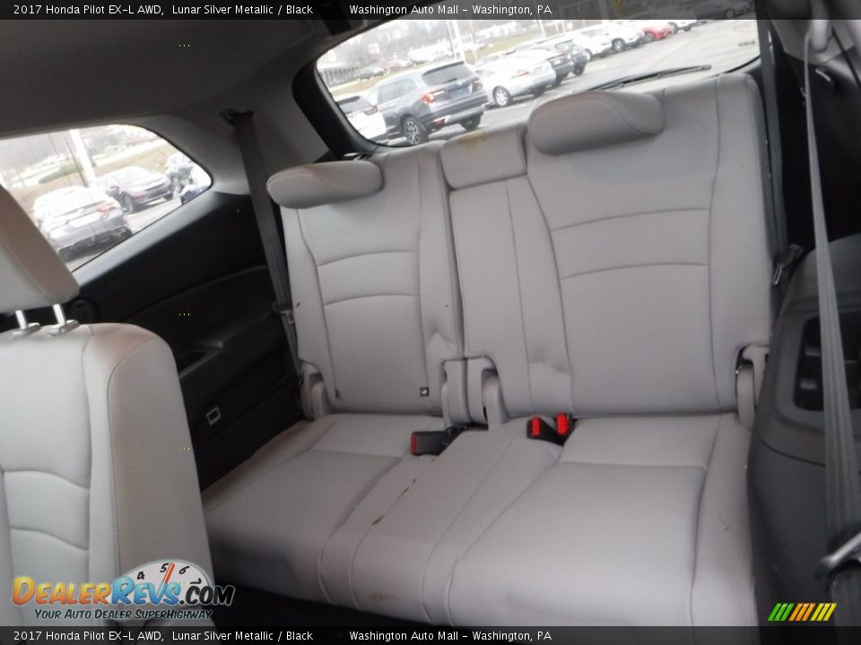 2017 Honda Pilot EX-L AWD Lunar Silver Metallic / Black Photo #26