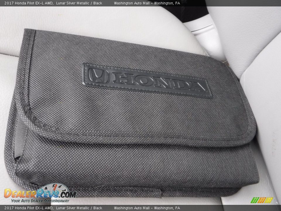 2017 Honda Pilot EX-L AWD Lunar Silver Metallic / Black Photo #28