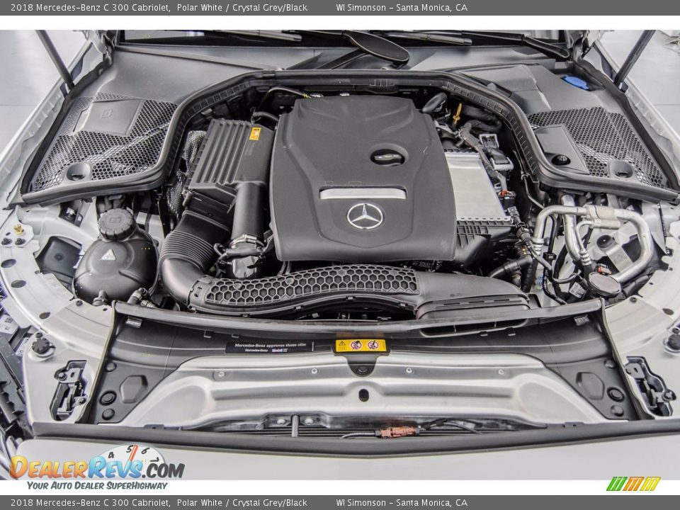 2018 Mercedes-Benz C 300 Cabriolet 2.0 Liter Turbocharged DOHC 16-Valve VVT 4 Cylinder Engine Photo #8